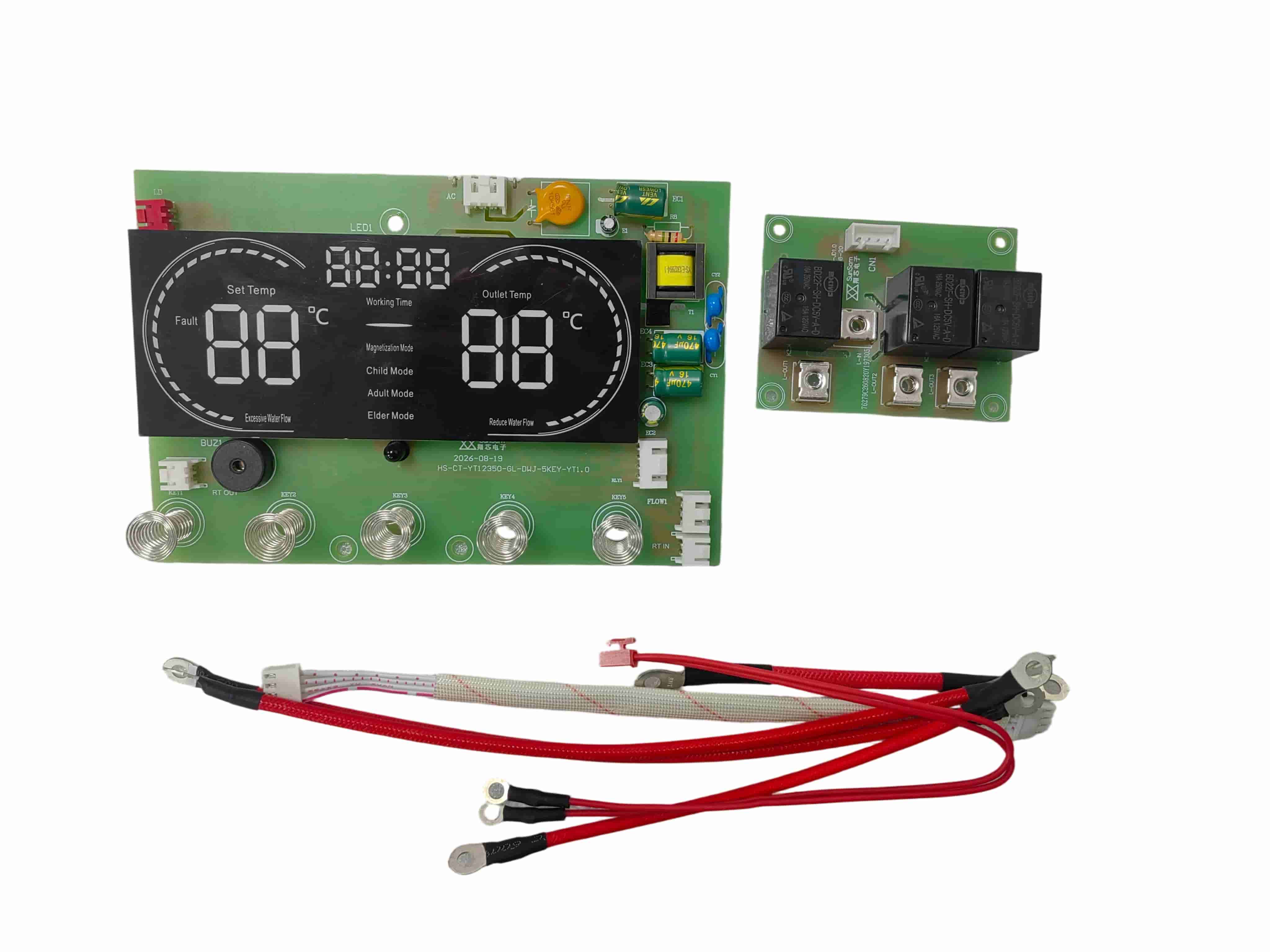 CT12350 Instant electric water heater PCBA